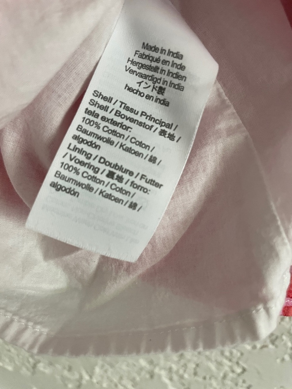 Jcrew Crewcuts Floral Cotton Babydoll Top L 10/11 - Picture 6 of 6